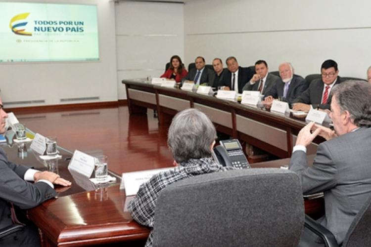 La Alianza Participó En Reunión Con El Presidente De La República Juan Manuel Santos